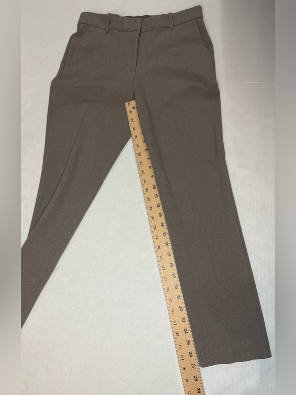 H&M Slacks Dark Taupe Size 6 - Picture 4 of 9